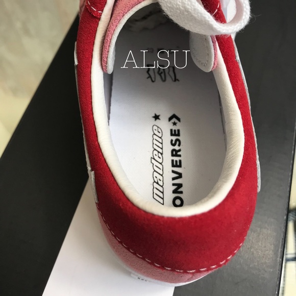 Con&Mademe One Star Platform Suede OX Pink Icing W - Picture 8 of 8